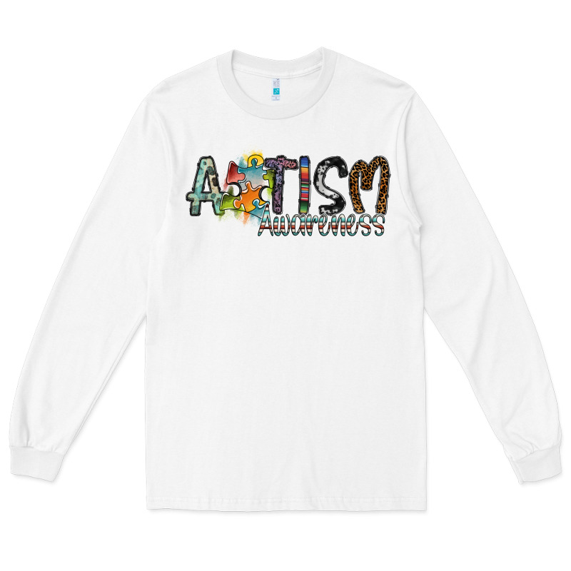 Autism Awareness Long Sleeve Tee by SublimationCraftShop | Teevron