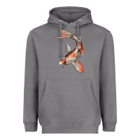 Storm Koi Fish Heavyweight Hoodie - LillyAllenDesigns