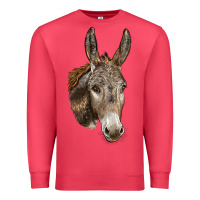 Cardinal Andalusian Donkey Face Premium Sweatshirt - LillyAllenDesigns