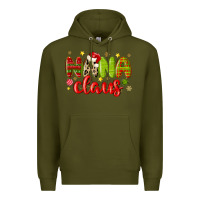 Army Green nana claus Premium Hoodie - MaliasSmallBusiness