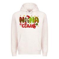Pale Pink nana claus Premium Hoodie - MaliasSmallBusiness