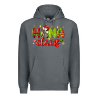 Rock nana claus Premium Hoodie - MaliasSmallBusiness