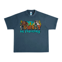 Midnight Navy cowboy in training Urban Heavy Tee - Zillion Design Studio