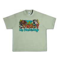 Oil Green cowboy in training Urban Heavy Tee - Zillion Design Studio