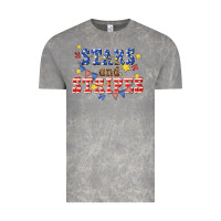 Cloud Rock stars and striper billie wilder Vintage Tee - texasbilliewilder