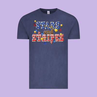 Vintage Tee stars and striper billie wilder