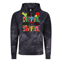 Cloud Black chip dippin' margarita sippin' Vintage Hoodie - JahusDesignShop