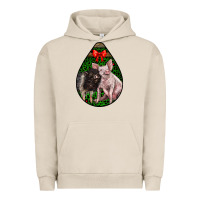 Christmas Pig Urban Hoodie | Teevron