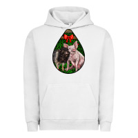 Pigment Lunar Rock christmas pig Urban Hoodie - LillyAllenDesigns