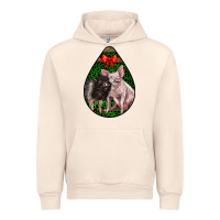 Sandshell christmas pig Urban Hoodie - LillyAllenDesigns