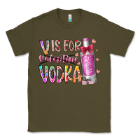 Army Green vis for valentine vodka Classic Tee - RacoonDesign