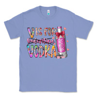 Colony Blue vis for valentine vodka Classic Tee - RacoonDesign