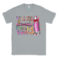Heather Grey vis for valentine vodka Classic Tee - RacoonDesign