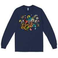 Navy be kind Long Sleeve Tee - SublimationCraftShop