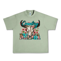 Oil Green country mama Urban Heavy Tee - Zillion Design Studio