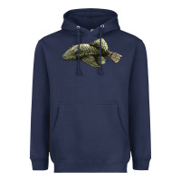 Navy Bristlenose Placo Heavyweight Hoodie - LillyAllenDesigns