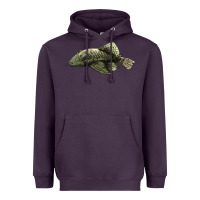 Plum Bristlenose Placo Heavyweight Hoodie - LillyAllenDesigns