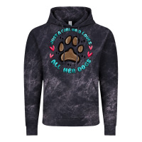 Cloud Black just a girl who loves all her dogs Vintage Hoodie - MaliasSmallBusiness