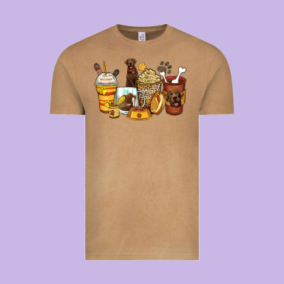 Vintage Tee labrador retriever coffee cups