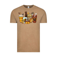 Vintage Coffee labrador retriever coffee cups Vintage Tee - Zillion Design Studio