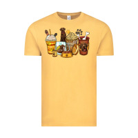 Vintage Mustard labrador retriever coffee cups Vintage Tee - Zillion Design Studio