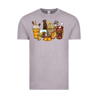 Vintage Zinc labrador retriever coffee cups Vintage Tee - Zillion Design Studio