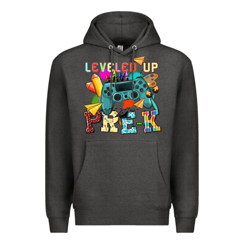 Leveled Up Pre K Premium Hoodie by NancyCooperArtShop | Teevron