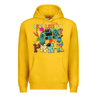 Lemon leveled up pre k Premium Hoodie - NancyCooperArtShop