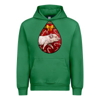 Emerald christmas pig Urban Hoodie - LillyAllenDesigns