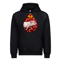 Foreset Green christmas pig Urban Hoodie - LillyAllenDesigns
