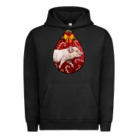 Pigment Black christmas pig Urban Hoodie - LillyAllenDesigns