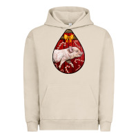 Pigment French Oak christmas pig Urban Hoodie - LillyAllenDesigns