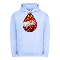 Pigment Grape Ice christmas pig Urban Hoodie - LillyAllenDesigns