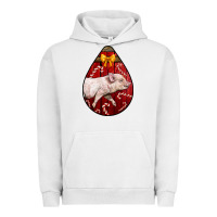 Pigment Lunar Rock christmas pig Urban Hoodie - LillyAllenDesigns
