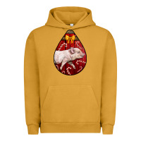 Pigment Peanut Butter christmas pig Urban Hoodie - LillyAllenDesigns