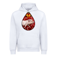 White christmas pig Urban Hoodie - LillyAllenDesigns