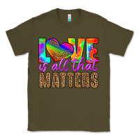 Army Green love is all that matters Classic Tee - HRA Design Shop