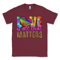 Burgundy love is all that matters Classic Tee - HRA Design Shop