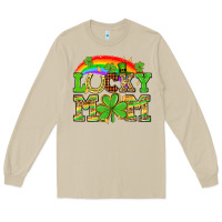 Mushroom One lucky mom St. Patricks Day Long Sleeve Tee - Neo Western