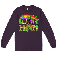 Plum One lucky mom St. Patricks Day Long Sleeve Tee - Neo Western