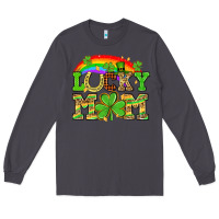Smoke One lucky mom St. Patricks Day Long Sleeve Tee - Neo Western