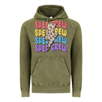 Vintage Olive sped crew Vintage Hoodie - MaliasSmallBusiness