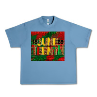 Pebble Blue juneteenth 1865 tumbler Urban Heavy Tee - BarkalooDesign