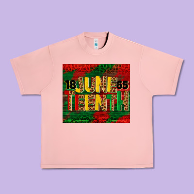 Juneteenth 1865 Tumbler Urban Heavy Tee Designed By Barkaloodesign