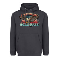 Smoke legendary born free eagle Heavyweight Hoodie - NancyCooperArtShop