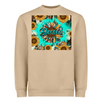 Mushroom blessed sunflowers Heavyweight Sweatshirt - RanaPortraitStore