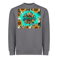 Storm blessed sunflowers Heavyweight Sweatshirt - RanaPortraitStore