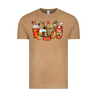 Vintage Camel labradoodle coffee cups Vintage Tee - Zillion Design Studio