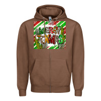 Chestnut merry texmas  christmas Zipper Hoodie - AdoDesignShop