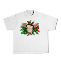 Lunar Rock Christmas charolais calf Urban Heavy Tee - RanaPortraitStore